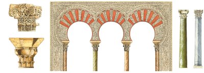 Art du califat islamique espagnol. Arches, chapiteaux et colonnes - Fernando Aznar Cenamor